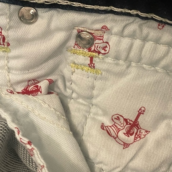 TRUE RELIGION Men’s Denim Stretch Cotton Shorts Dark Wash 31 - Picture 7 of 10